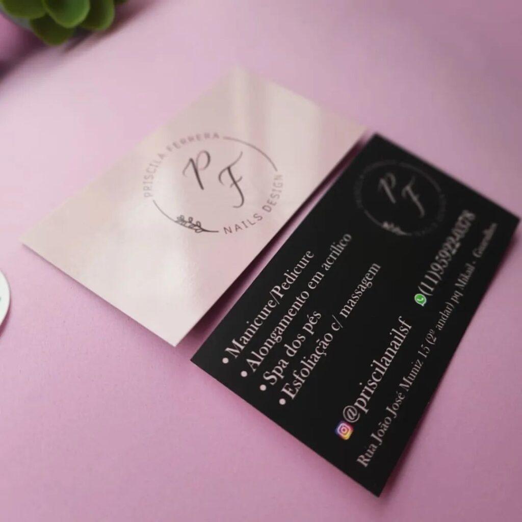 Cartão de Visita personalizado – R.E ARTES