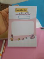 Bloco folheto Cartinha 50 folhas