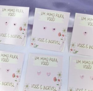 Tag para Brinco 50 unidades