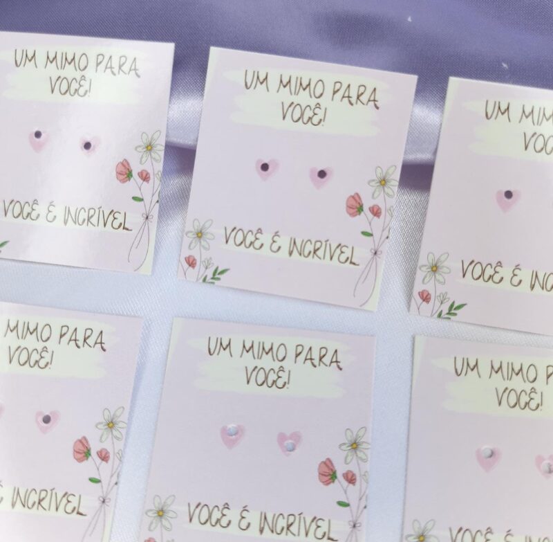 Tag para Brinco 50 unidades