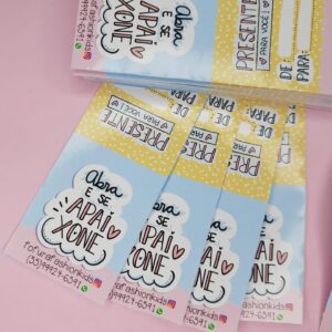Adesivo Lacre para sacola 50 unidades personalizado