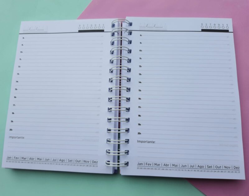 Agenda personalizada permanente - Imagem 5