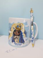 Kit Caneca Nossa Senhora + Caneta