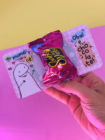 Card com sonho de valsa ou ouro branco personalizado 50 unidades