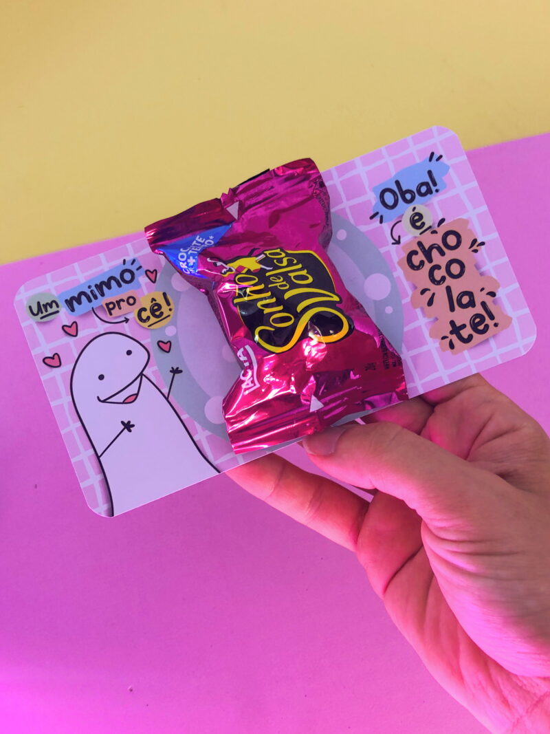 Card com sonho de valsa ou ouro branco personalizado 50 unidades