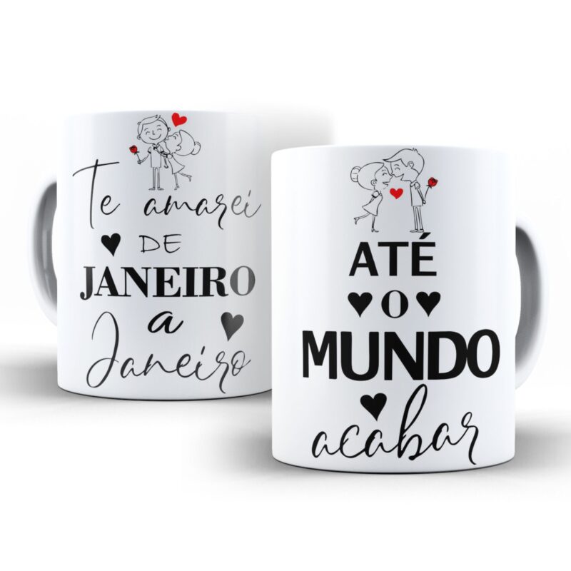 Caneca personalizada Casal