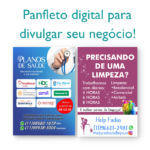 Panfleto digital Arte digital
