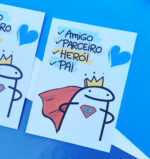 Cartão flork dia dos pais 25 unidades