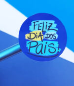 Adesivo dia dos pais 25 unidades