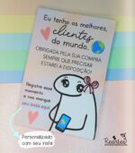 Bloco de agradecimento flork 50 folhas