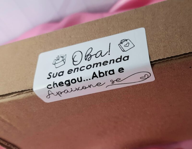 Adesivo para lacre Oba 100 unidades - Imagem 3