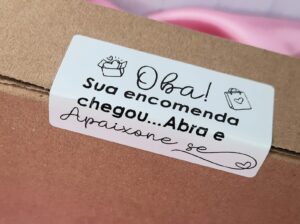 Adesivo para lacre Oba 100 unidades