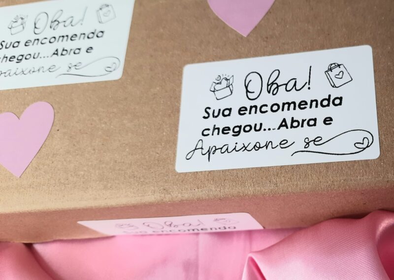 Adesivo para lacre Oba 100 unidades - Imagem 6