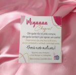 Cartão Agradecimento postal personalizado