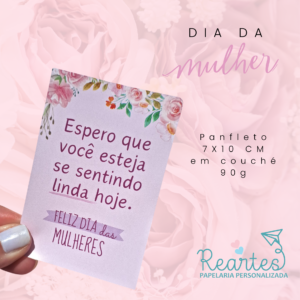 Panfleto Dia das Mulheres