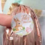 Adesivos para páscoa 3x3 cm 54 unidades