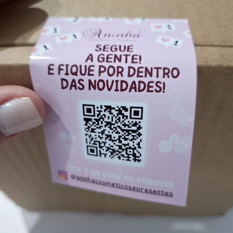 Adesivo Lacre 7x5 cm personalizado