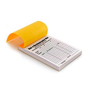 Bloco de pedido grande personalizado